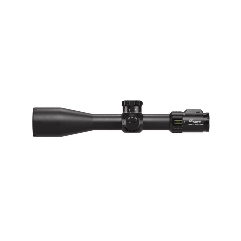 SIG SAUER BRAVO6T BDX 5-30x Magnification FFP Scope with MRAD Milling Reticle and HDX Glass