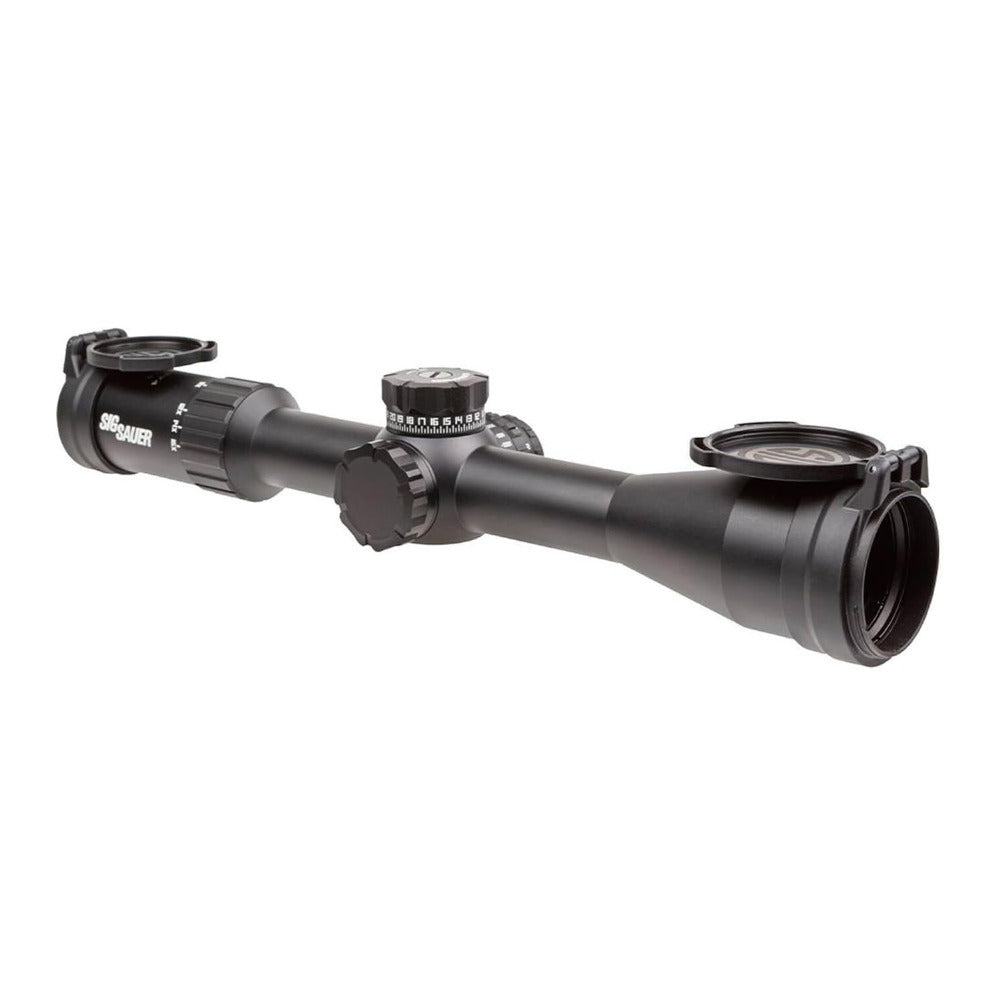 SIG SAUER WHISKEY4 4 to 16x44mm FFP Hunting Rifle Scope (Black) MOA Reticle