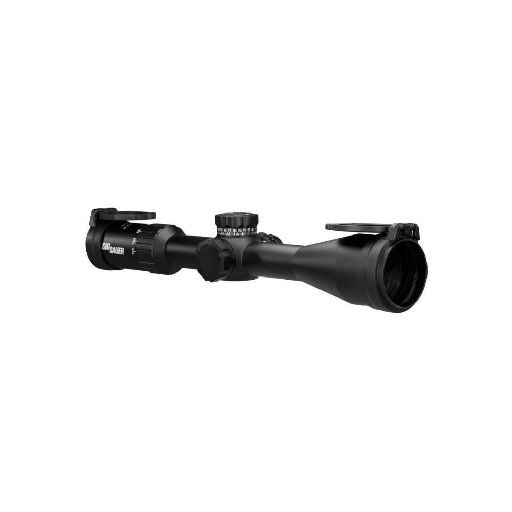 SIG SAUER WHISKEY4 6 to 24x50 mm FFP Riflescope, MOA Milling Reticle (Black)