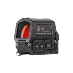 SIG SAUER ROMEO8T-AMR Red Dot Sight 1x40mm QBCD 2.0 AMR 15 Settings (Black)