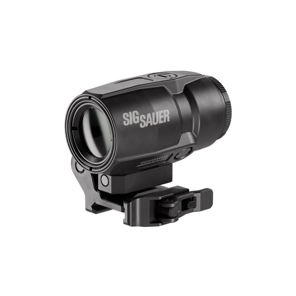 SIG SAUER JULIET3T-AMR Magnifier 3x22mm Optic with Powercam90 QR Mount (Black)