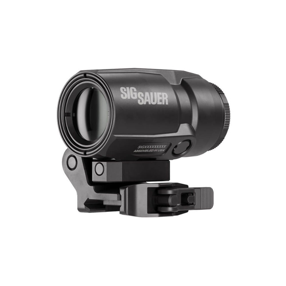 SIG SAUER JULIET3T-AMR Magnifier 3x22mm Optic with Powercam90 QR Mount (Black)