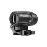 SIG SAUER JULIET3T-AMR Magnifier 3x22mm Optic with Powercam90 QR Mount (Black)