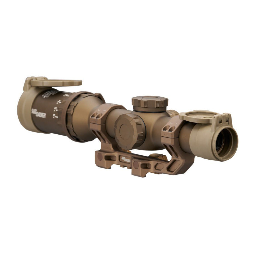 SIG SAUER TANGO6T DVO Riflescope 1 to 6x24mm FFP Waterproof (Flat Dark Earth)