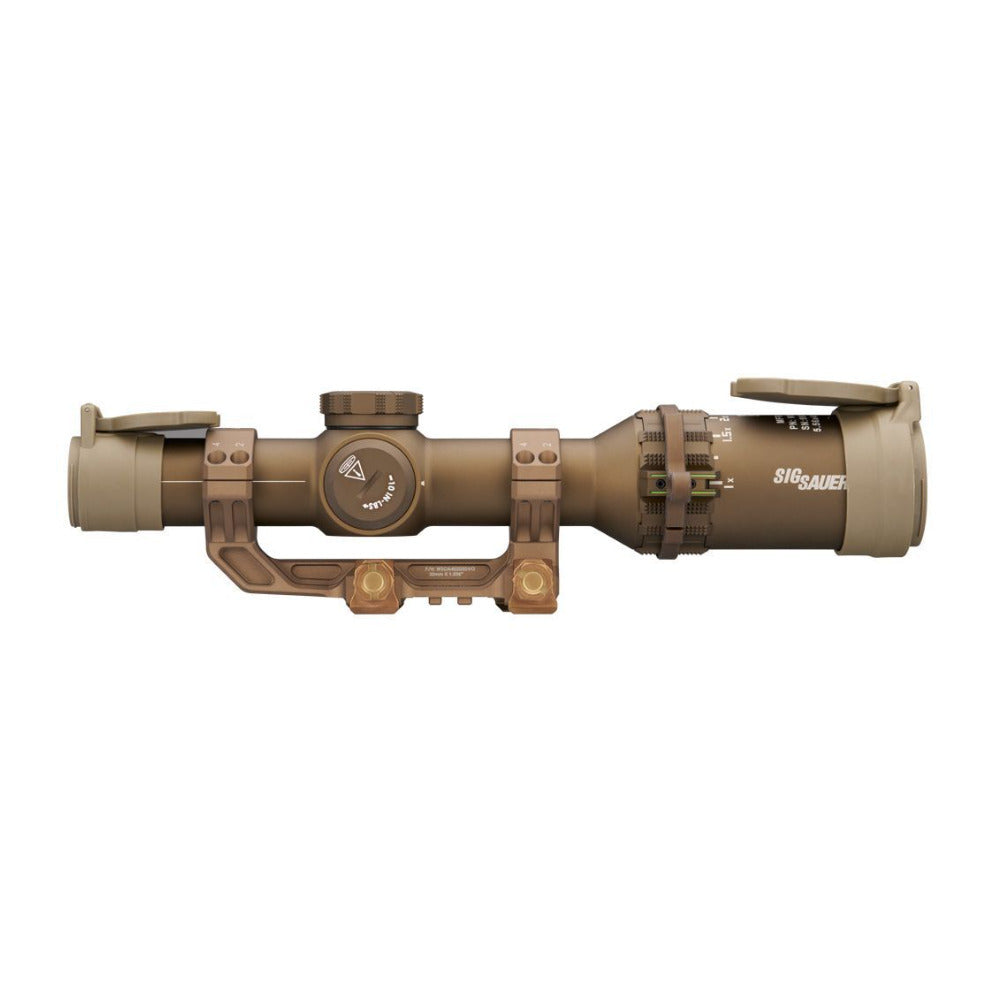 SIG SAUER TANGO6T DVO Riflescope 1 to 6x24mm FFP Waterproof (Flat Dark Earth)