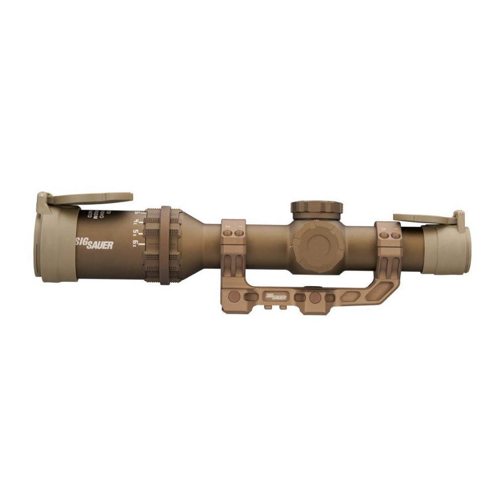SIG SAUER TANGO6T DVO Riflescope 1 to 6x24mm FFP Waterproof (Flat Dark Earth)