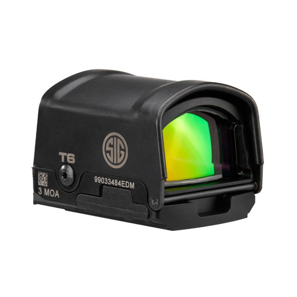 SIG SAUER ROMEO2 1x30mm Reflex Sight Full Kit with 3-MOA Reticle and 7075 Aluminum Construction