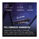 Elgato 4K Pro Game Capture Card - 8K60 Passthrough, 4K60 Capture