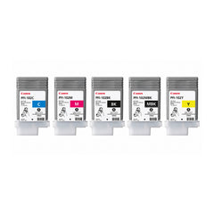 Canon PFI-102 Ink Tank Bundle for Select imagePROGRAF Large-Format Inkjet Printers