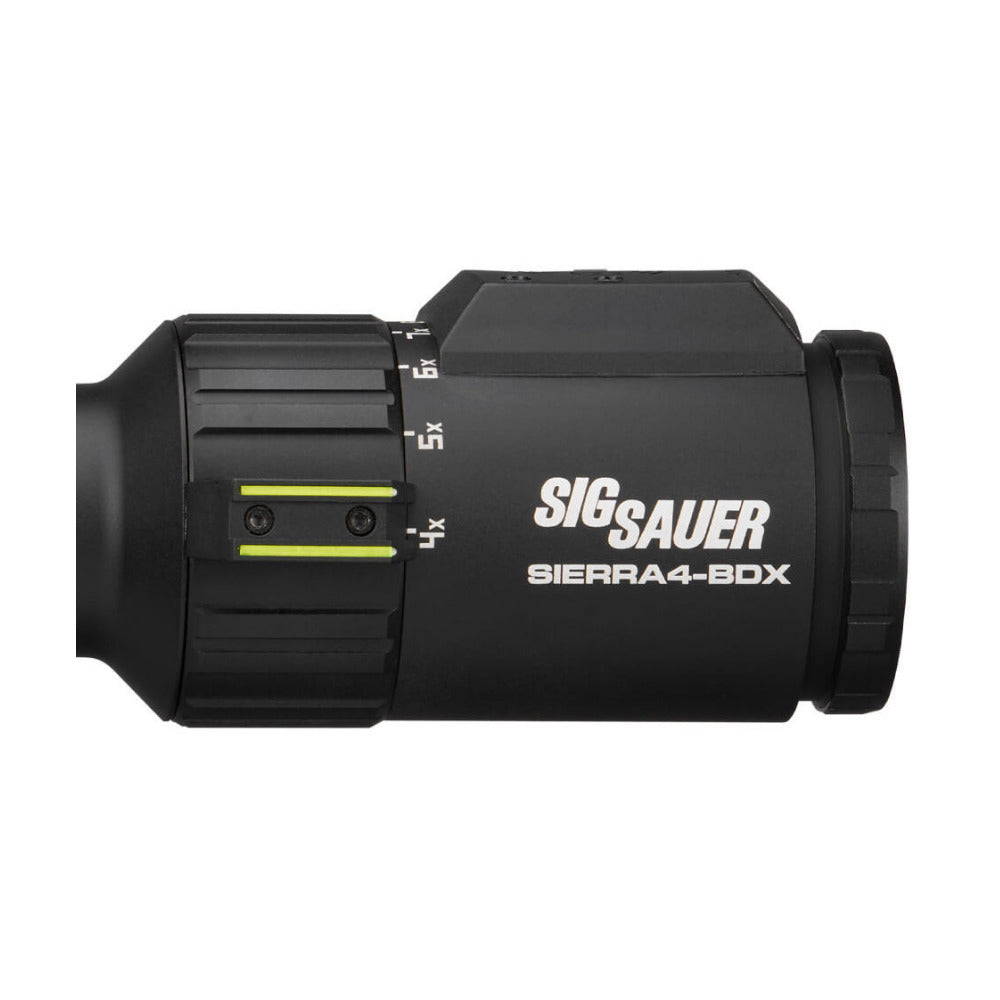SIG SAUER SIERRA4BDX 4-16x44mm Waterproof Riflescope with BDX-R2 Reticle and Multi-Coated Optics