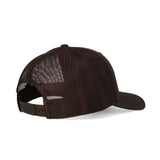 SIG SAUER SIG Mark Trucker Hat with Leather Patch, Mesh Back, and Adjustable Snapback (Espresso)