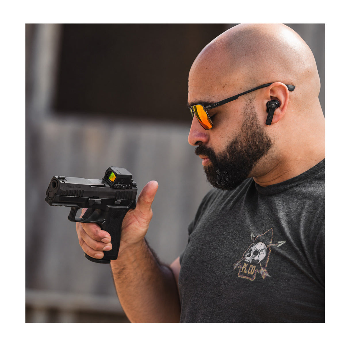 SIG SAUER ROMEO-X SIG-LOC PRO 1x24mm Enclosed Waterproof Reflex Sight with 6-MOA Green Dot