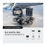 DJI Avata 360 Fly More Combo (RC 2) 8K 360-Degree Camera Drone