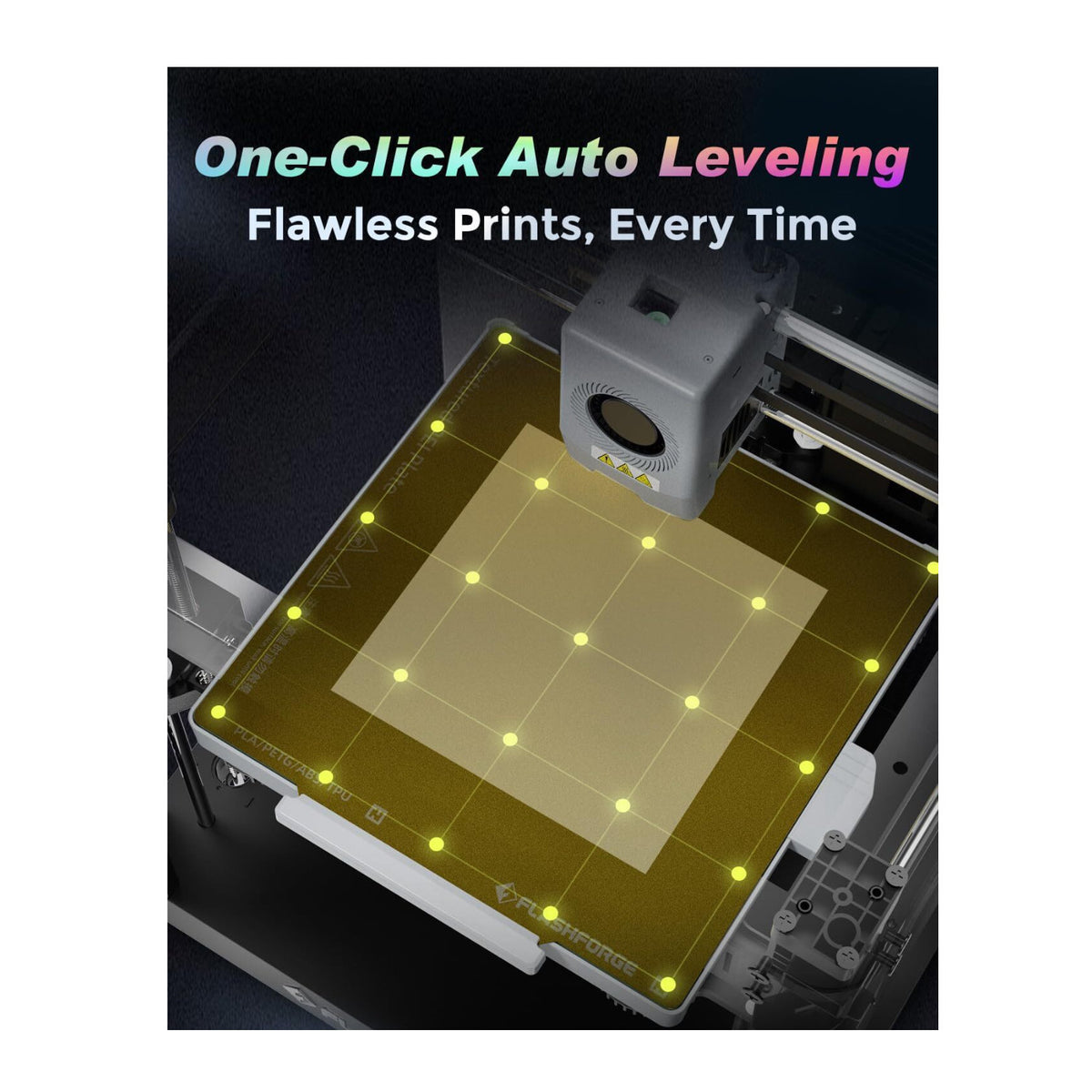 Flashforge AD5X Multi-Color 3D Printer with CoreXY Structure, and 600mm/s Max Speed