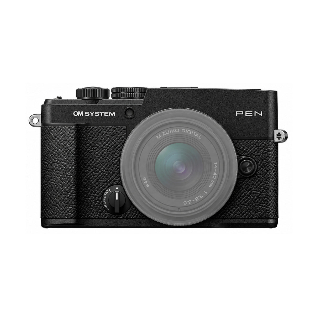 OM SYSTEM PEN E-P7 20.3MP Mirrorless Camera with 4K Video Recording and 5-Axis Stabilization (Black)