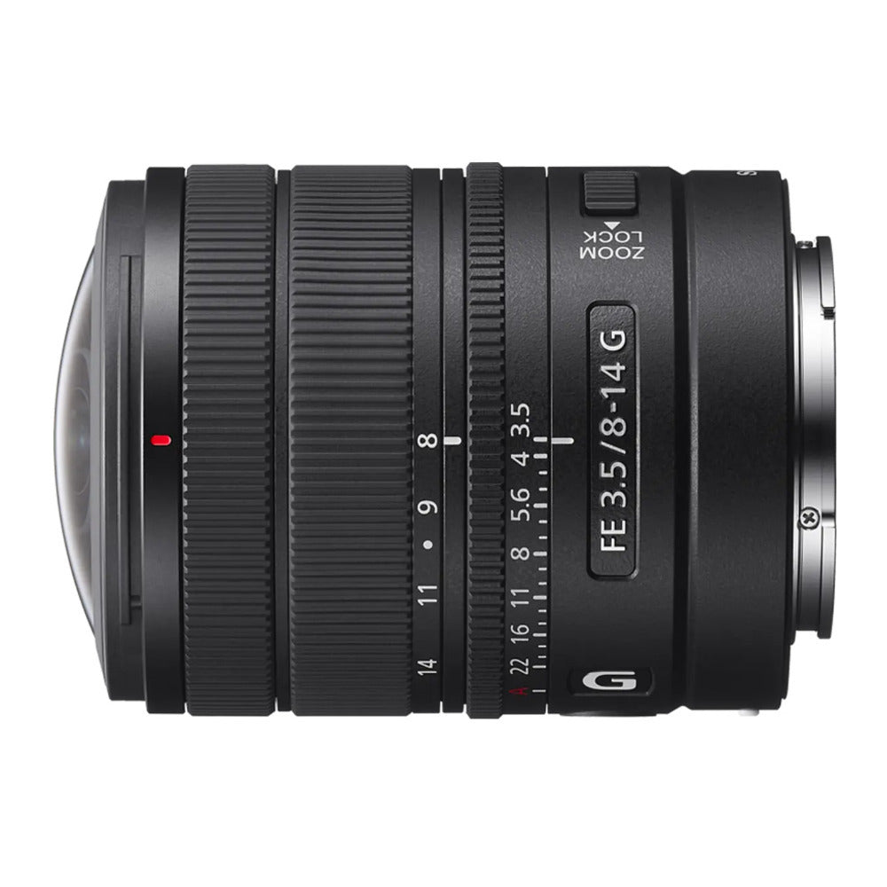 Sony FE 8 to 14mm F3.5 Fisheye G Full-Frame Zoom Lens (E-Mount)