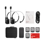 Hollyland Solidcom SE Global 2S 2-Person Noise Cancelling Wireless Intercom Headset System