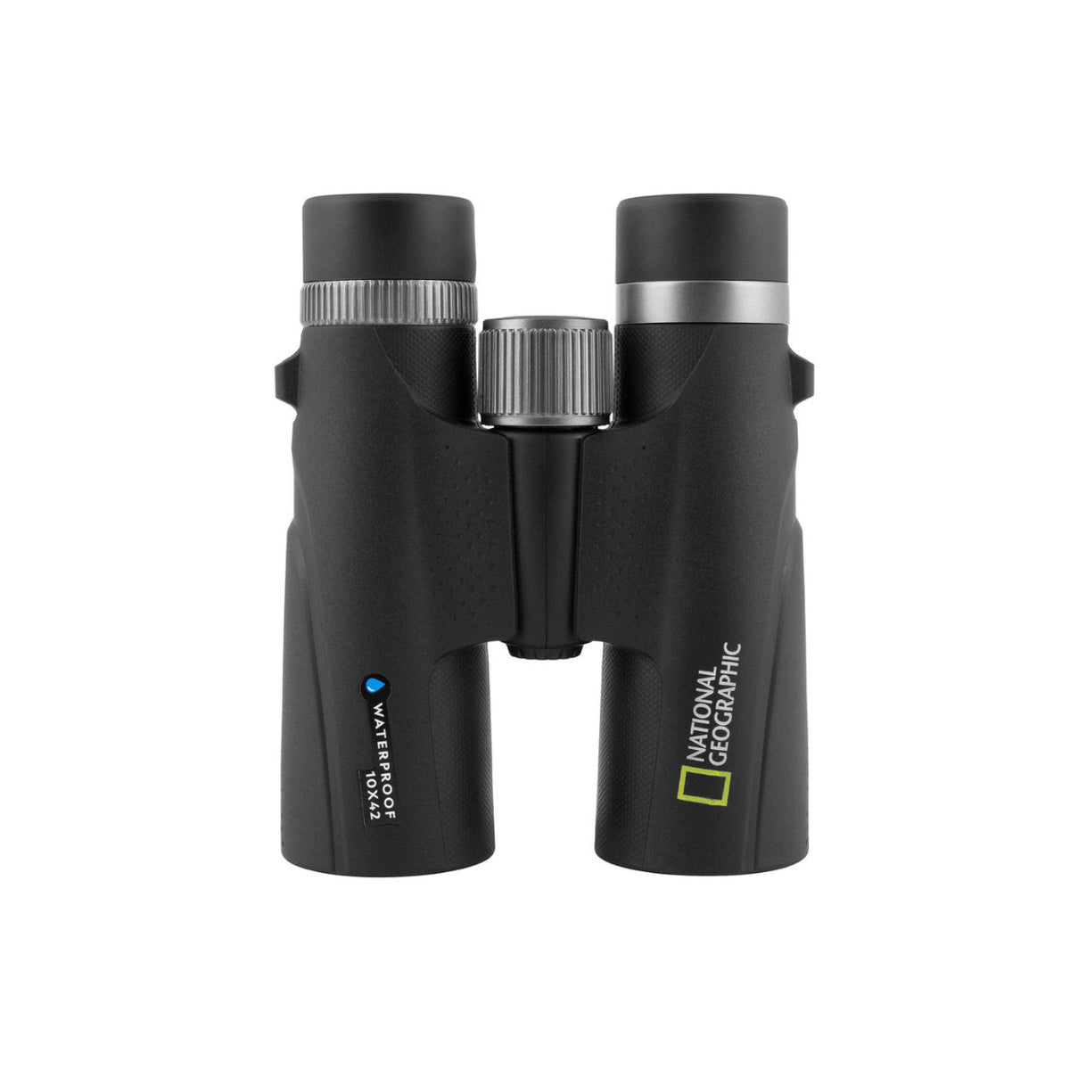 Explore Scientific Nat Geo 10x42 Waterproof Performance Binoculars (Black) with Harness