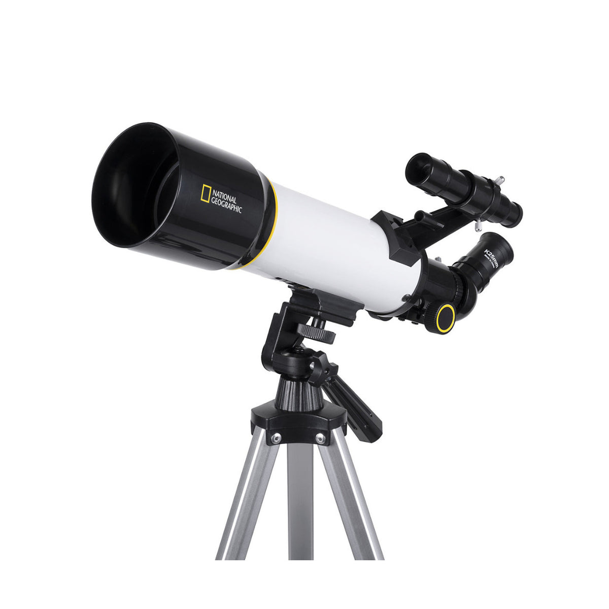 Explore Scientific National Geographic SKY VIEW 70 70mm Refractor Telescope with Panhandle Mount