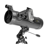 Explore Scientific National Geographic 114mm Reflector Telescope with ARTelescope App (Black)