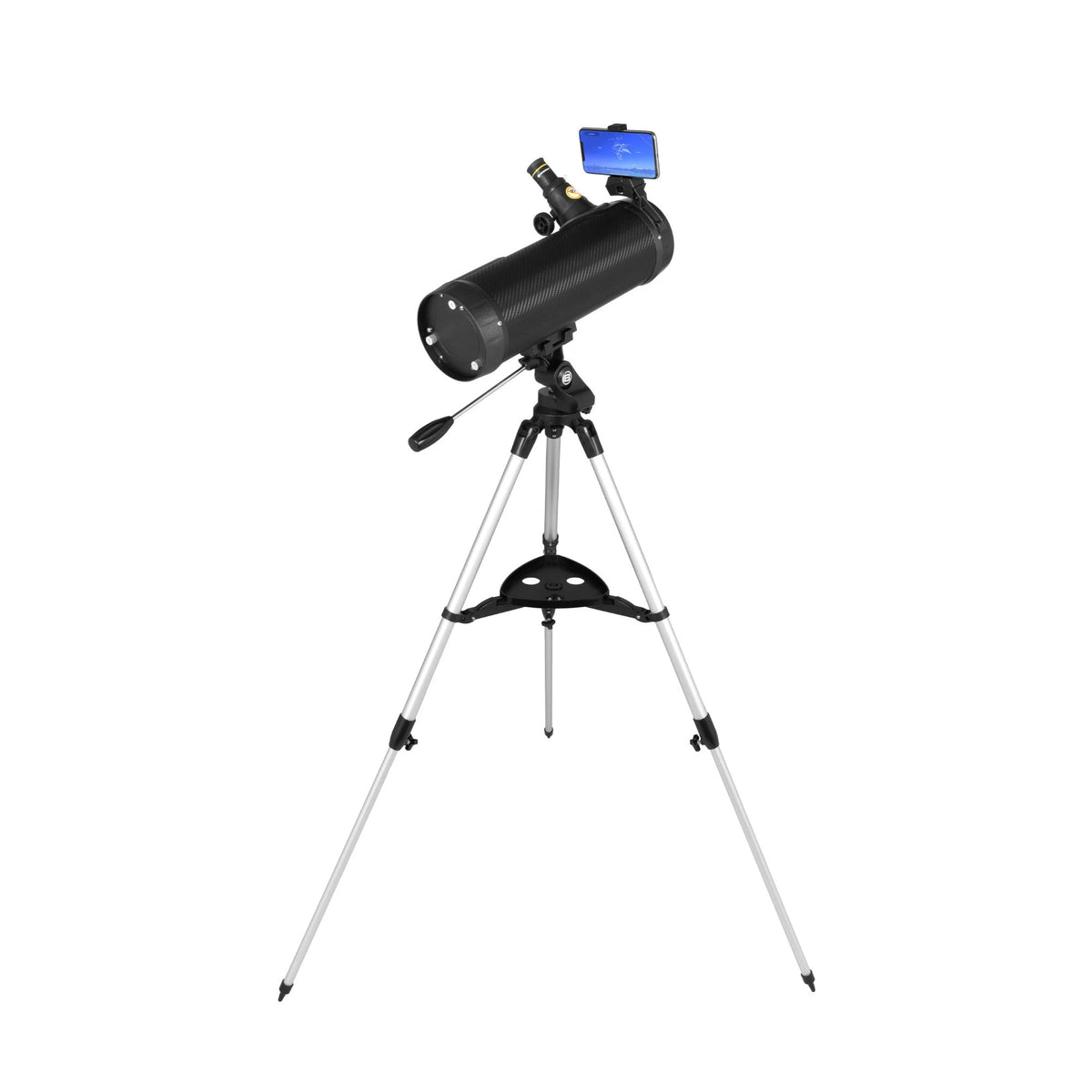 Explore Scientific National Geographic 114mm Reflector Telescope with ARTelescope App (Black)