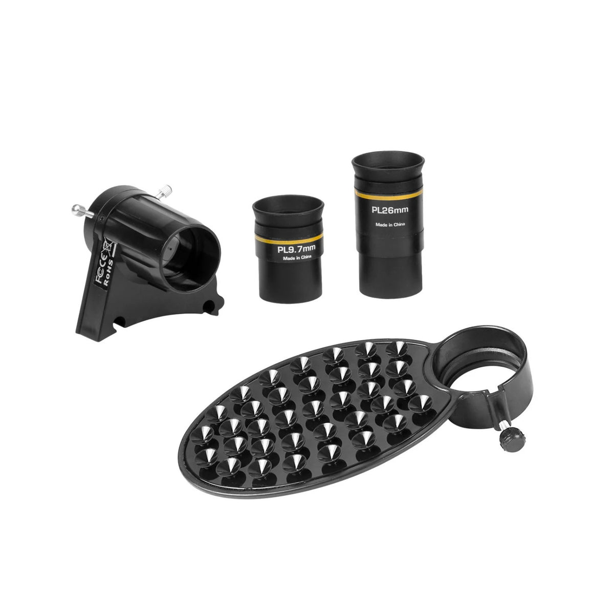 Explore Scientific National Geographic NT114CF 114mm Reflector Telescope with Phone Adapter (Black)