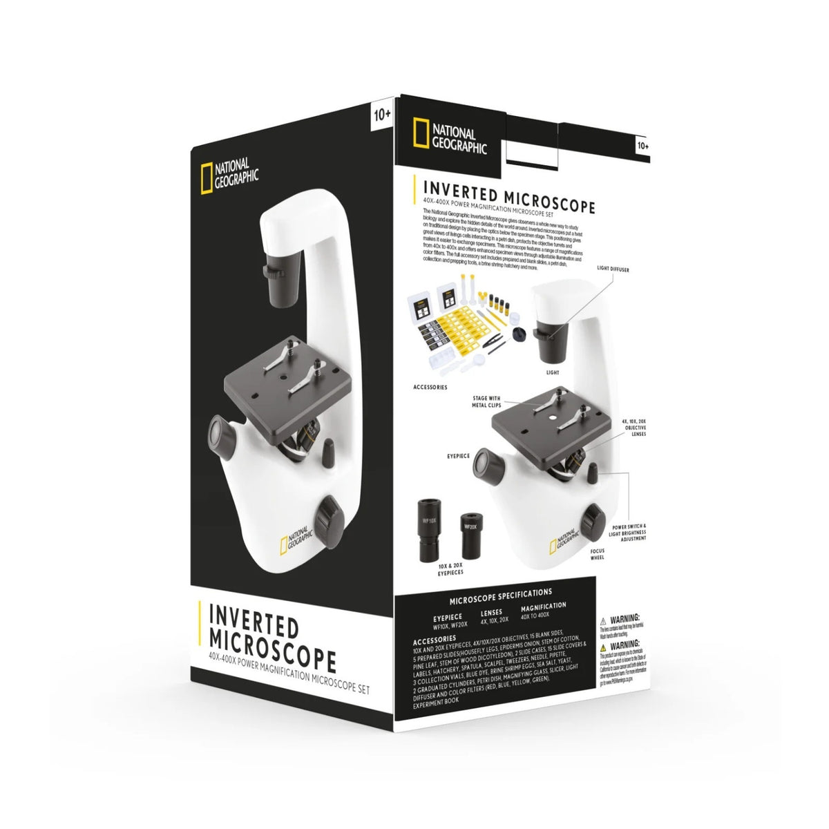 Explore Scientific National Geographic 40x-400x Inverted Microscope
