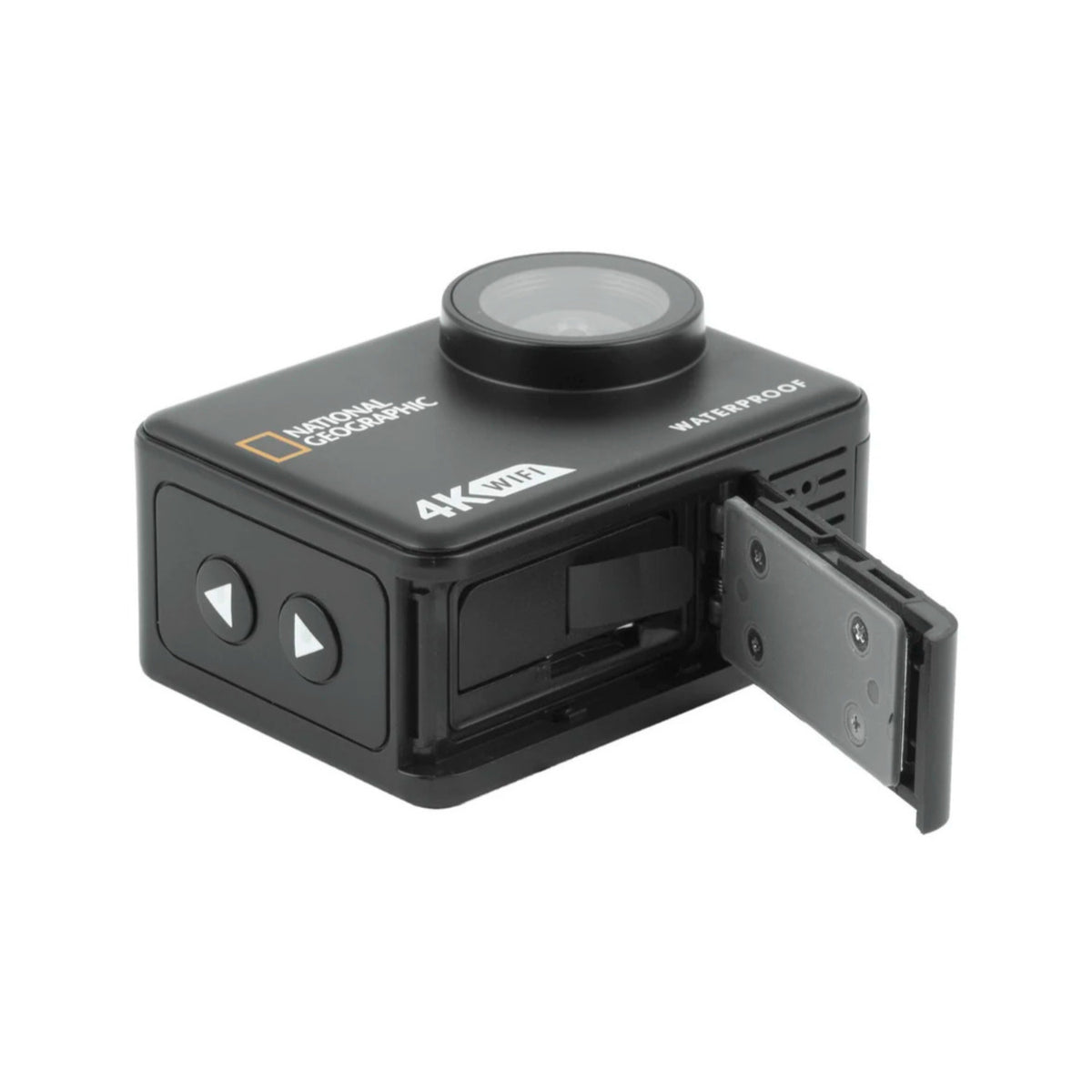 Explore Scientific National Geographic 4K Waterproof Action Camera with Case and Accessories