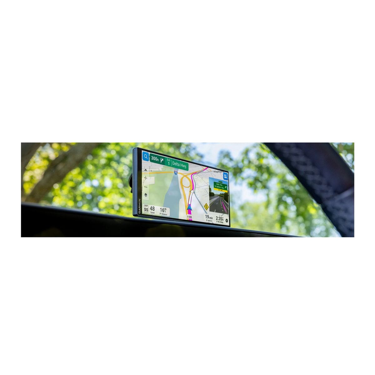 Garmin Drive 8.8 Inch Ultrawide HD GPS Navigator for Cars with Voice Control and Live Traffic
