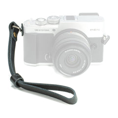 OM SYSTEM Clever Supply Co. Skinny Wrist Camera Strap (Black)
