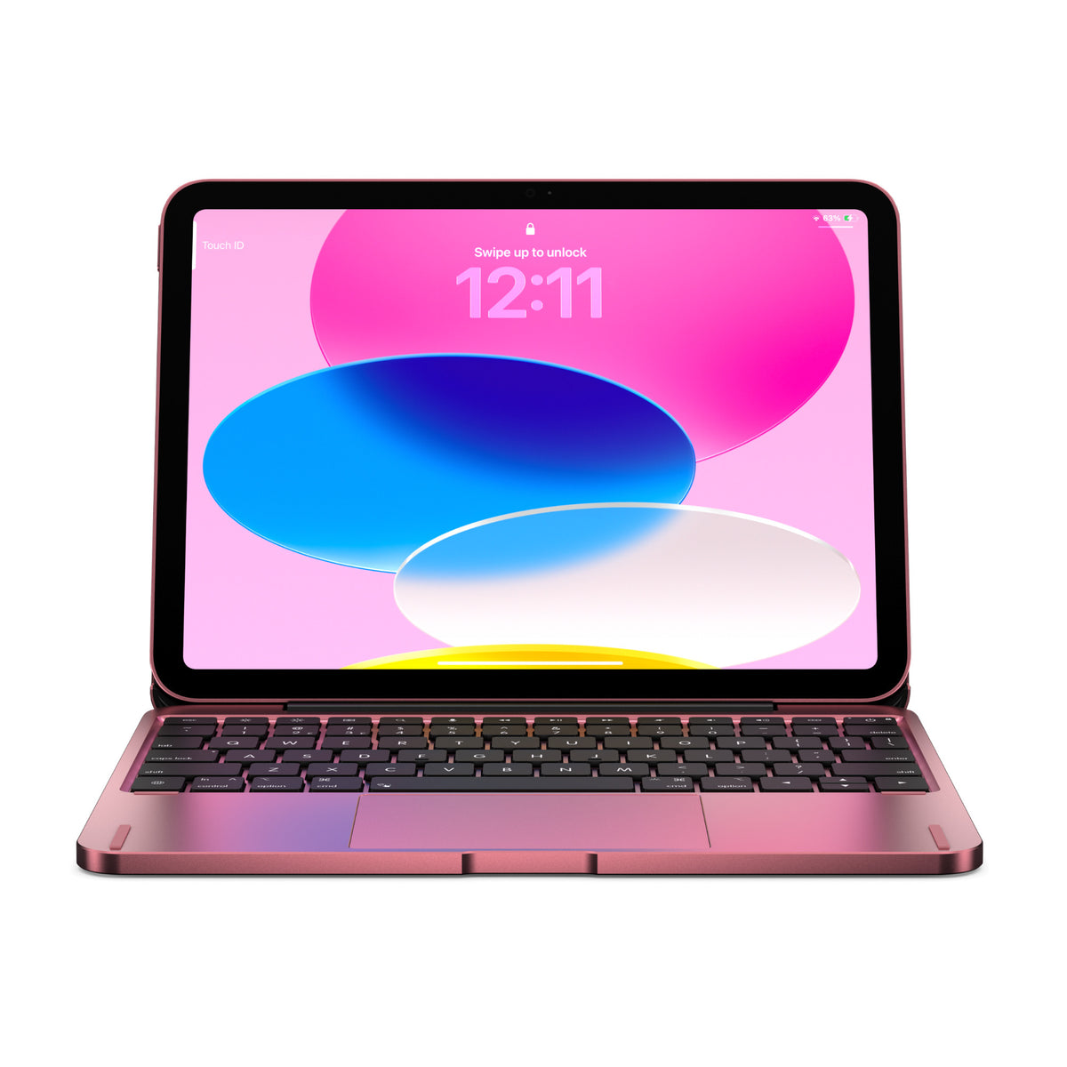 Brydge 11.0 iPad Keyboard Case with Trackpad for 10th Gen and A16 (Pink)