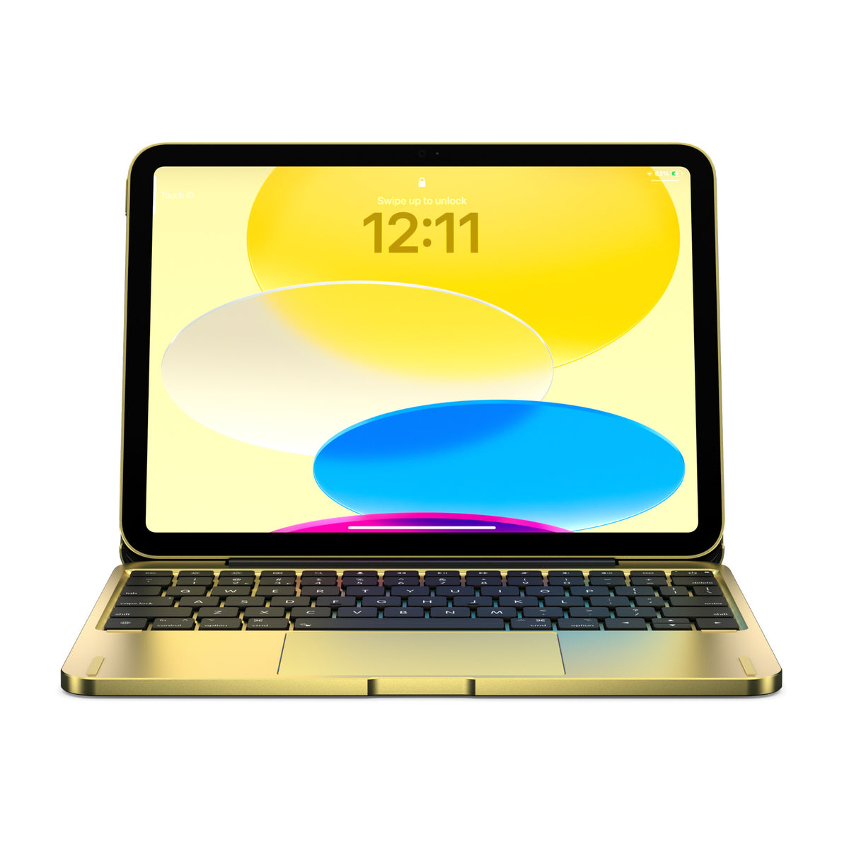 Brydge 11.0 iPad Keyboard Case with Trackpad for 10th Gen and A16 (Yellow)