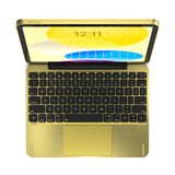 Brydge 11.0 iPad Keyboard Case with Trackpad for 10th Gen and A16 (Yellow)