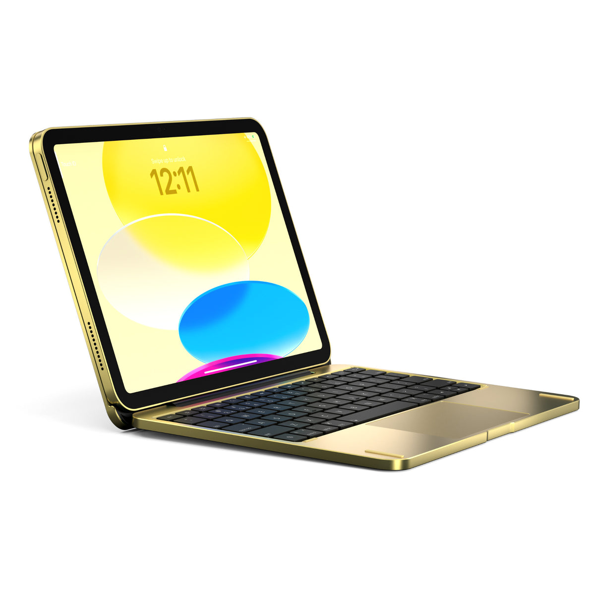 Brydge 11.0 iPad Keyboard Case with Trackpad for 10th Gen and A16 (Yellow)