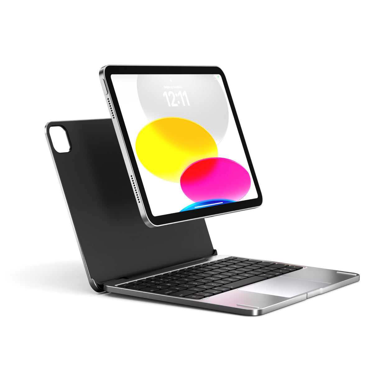 Brydge 11.0 iPad Keyboard Case with Trackpad for 10th Gen and A16 (Silver)