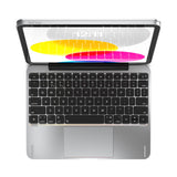 Brydge 11.0 iPad Keyboard Case with Trackpad for 10th Gen and A16 (Silver)