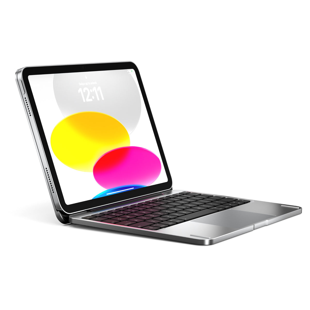 Brydge 11.0 iPad Keyboard Case with Trackpad for 10th Gen and A16 (Silver)