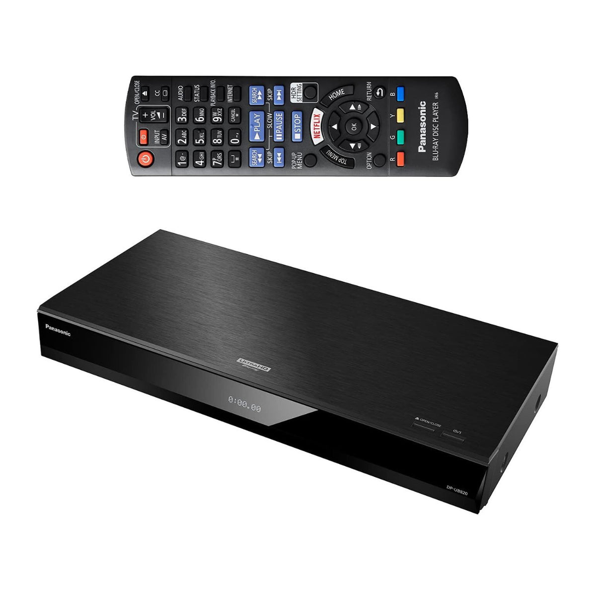Panasonic DP-UB820P-K 4K Ultra HD Blu-ray Player with Dolby Vision and HDR10+