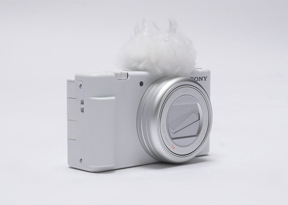 Sony ZV-1 II Vlog Camera for Content Creators and Vloggers (White) (Open Box)