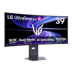 LG UltraGear evo GX9 39 Inch 5K2K HDR Dual Mode 165 Hz Curved UltraWide Gaming Monitor