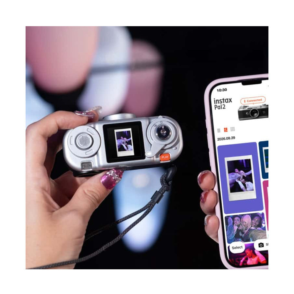 Fujifilm instax Pal 2 Compact Digital Camera (White)