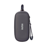 Fujifilm Instax Pal 2 Digital Camera Compact Molded Case with Zipper Pull and Carabiner Clip (Black)