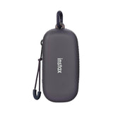 Fujifilm Instax Pal 2 Digital Camera Compact Molded Case with Zipper Pull and Carabiner Clip (Black)
