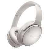 Bose QuietComfort Noise Cancelling Headphones (White Smoke) with 45W USB-C Smart Display Charger
