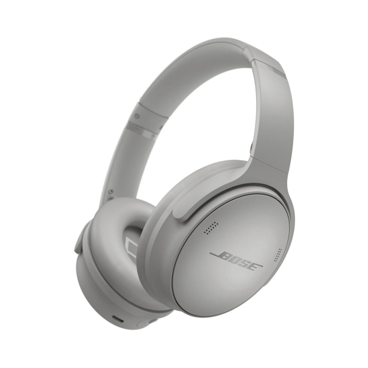 Bose QuietComfort Noise Cancelling Headphones (Moonlight Grey) with 45W USB-C Smart Display Charger