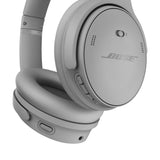 Bose QuietComfort Noise Cancelling Headphones (Moonlight Grey) with 45W USB-C Smart Display Charger