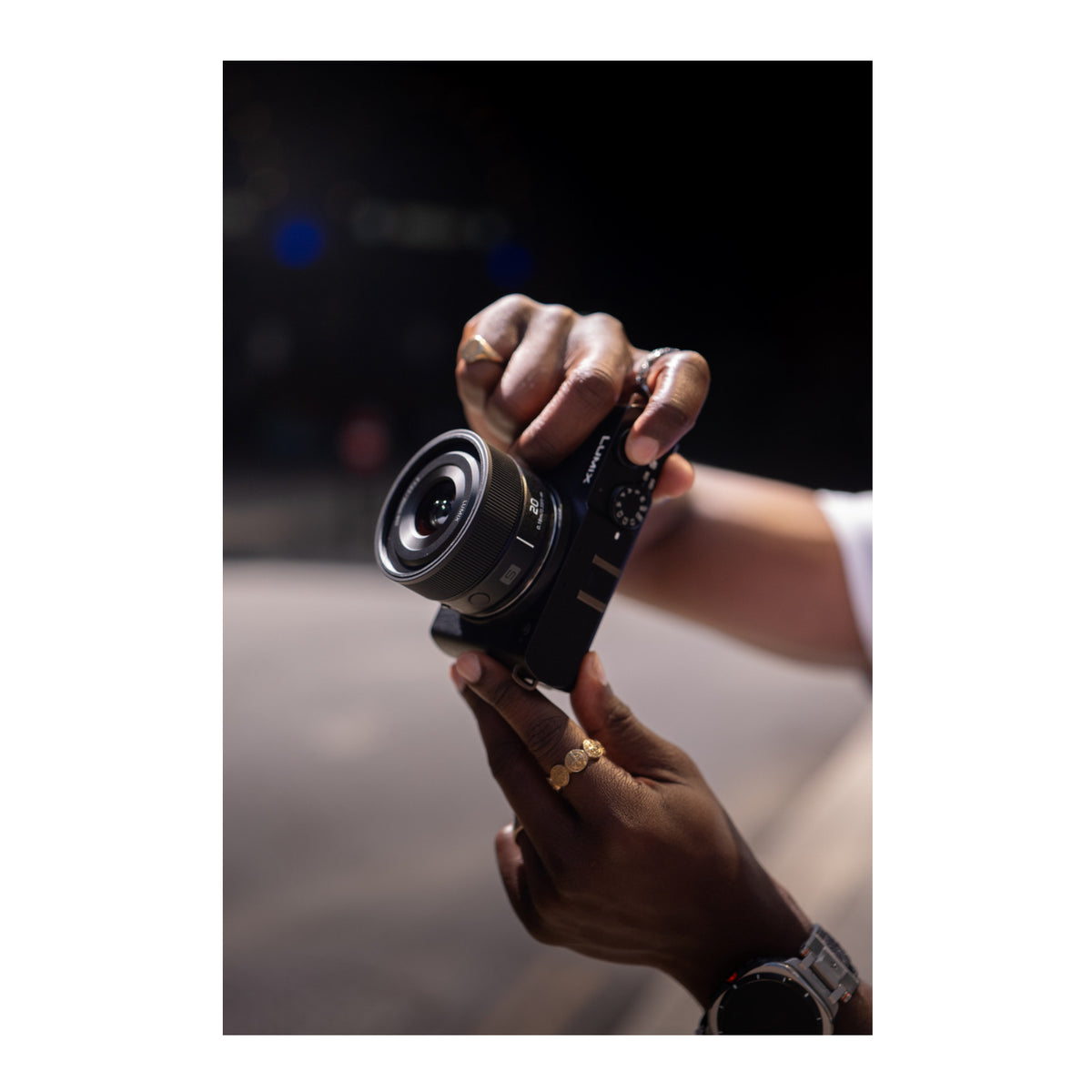 Panasonic LUMIX S 20mm f/2.5 Compact Full-Frame Lens, Black (L-Mount)