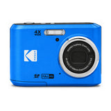 Kodak PixPro FZ45 Friendly Zoom 16MP Full-HD Digital Camera Bundle with 64GB SDXC Memory Card (Blue)