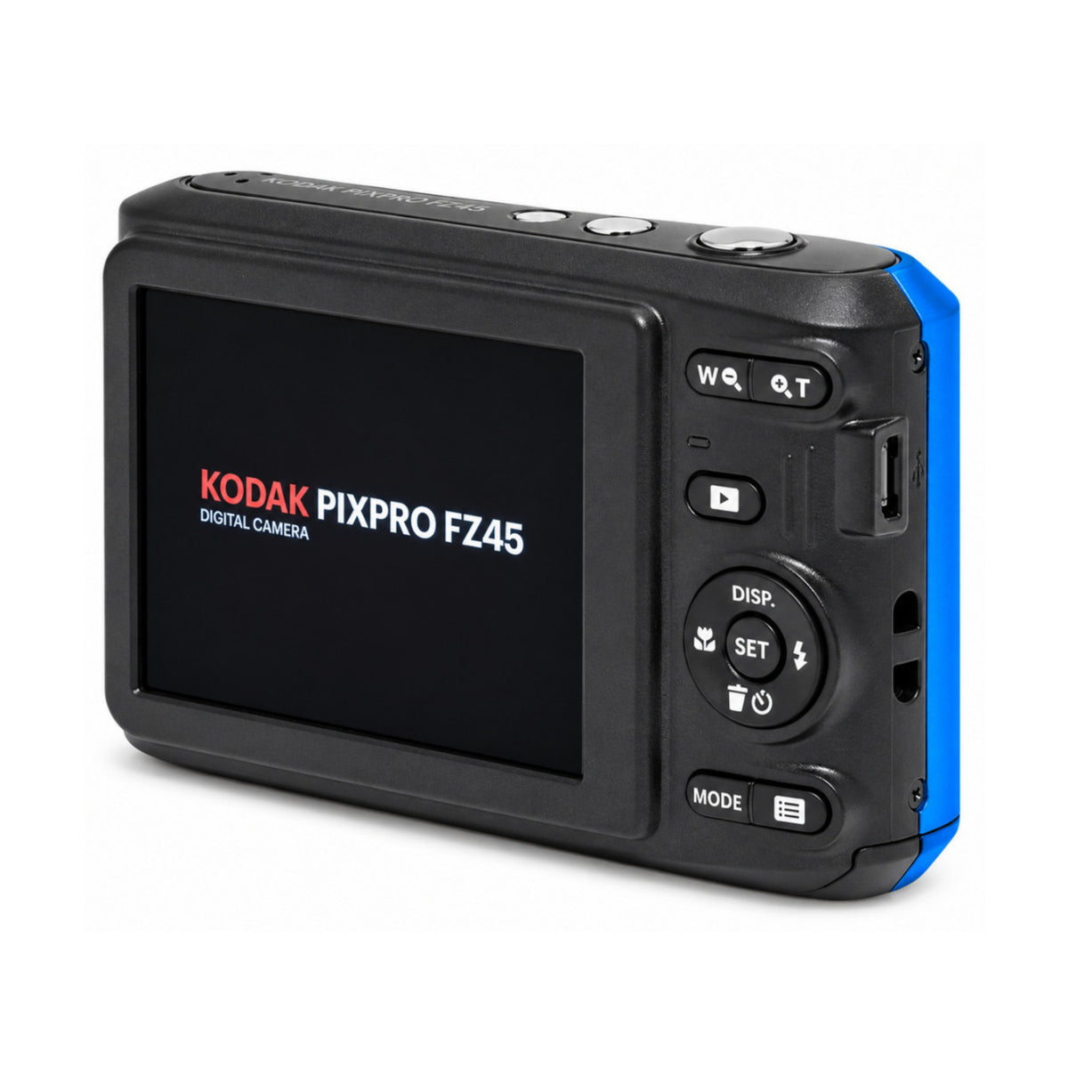Kodak PixPro FZ45 Friendly Zoom 16MP Full-HD Digital Camera Bundle with 64GB SDXC Memory Card (Blue)