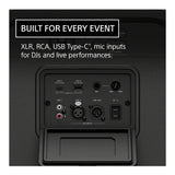Sony SRS-ULT500 ULT Tower 5 Bluetooth Karaoke Party Speaker